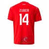 Officiële Voetbalshirt Zwitserland Steven Zuber 14 Thuis WK 2022 - Heren